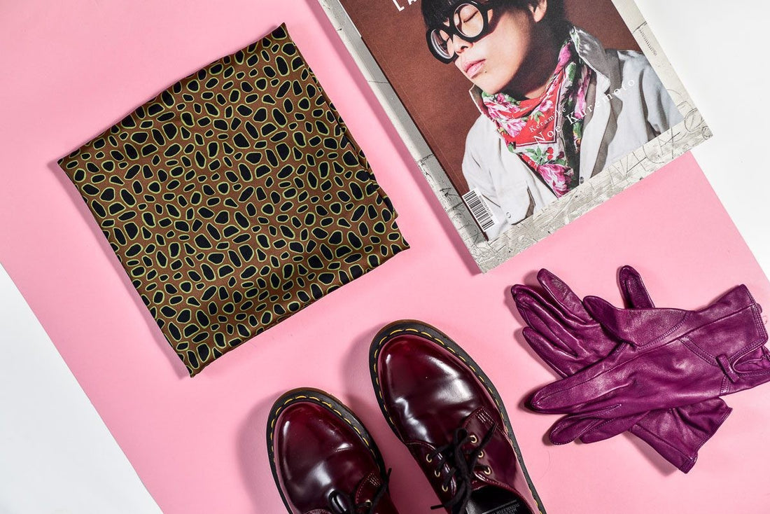 Schal – Curly Little Leopard – Detailansicht 1