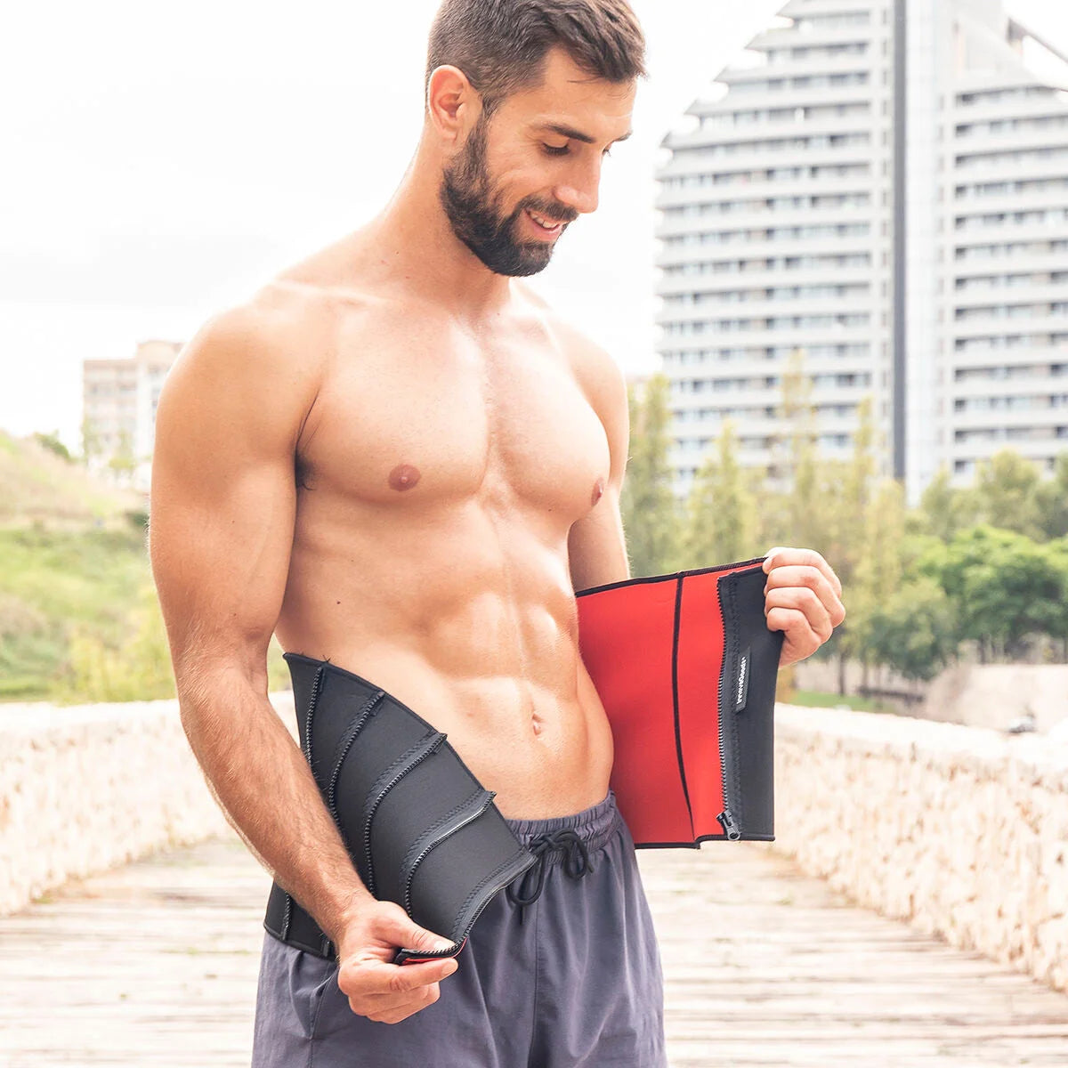 Redle Sportmieder mit Sauna-Effekt, 68–94 cm – Produktansicht 3