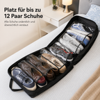 Reisetasche für 12 Schuhe