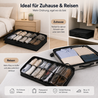 Schuh-Organizer für Reisen – Platz für bis zu 12 Schuhe