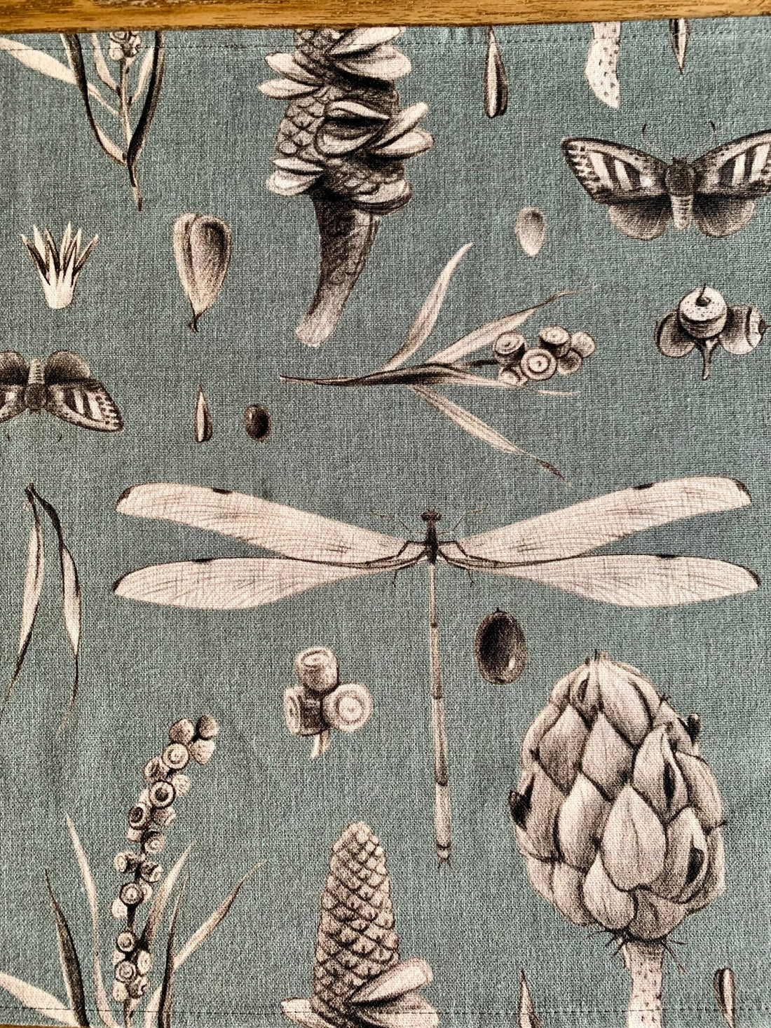 Tischläufer – Seeds Aqua – Detailansicht 3