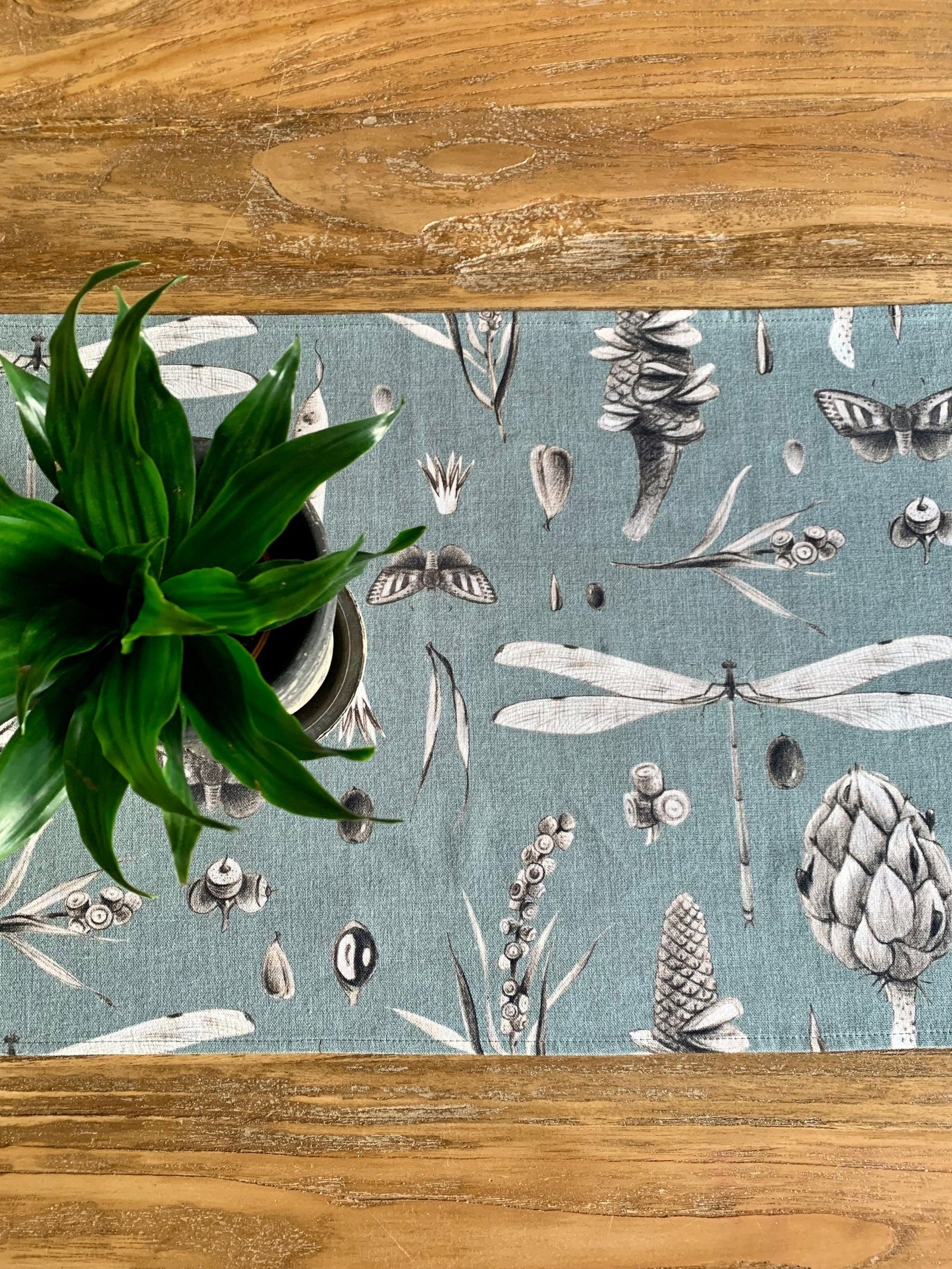 Tischläufer – Seeds Aqua – Produktansicht 2