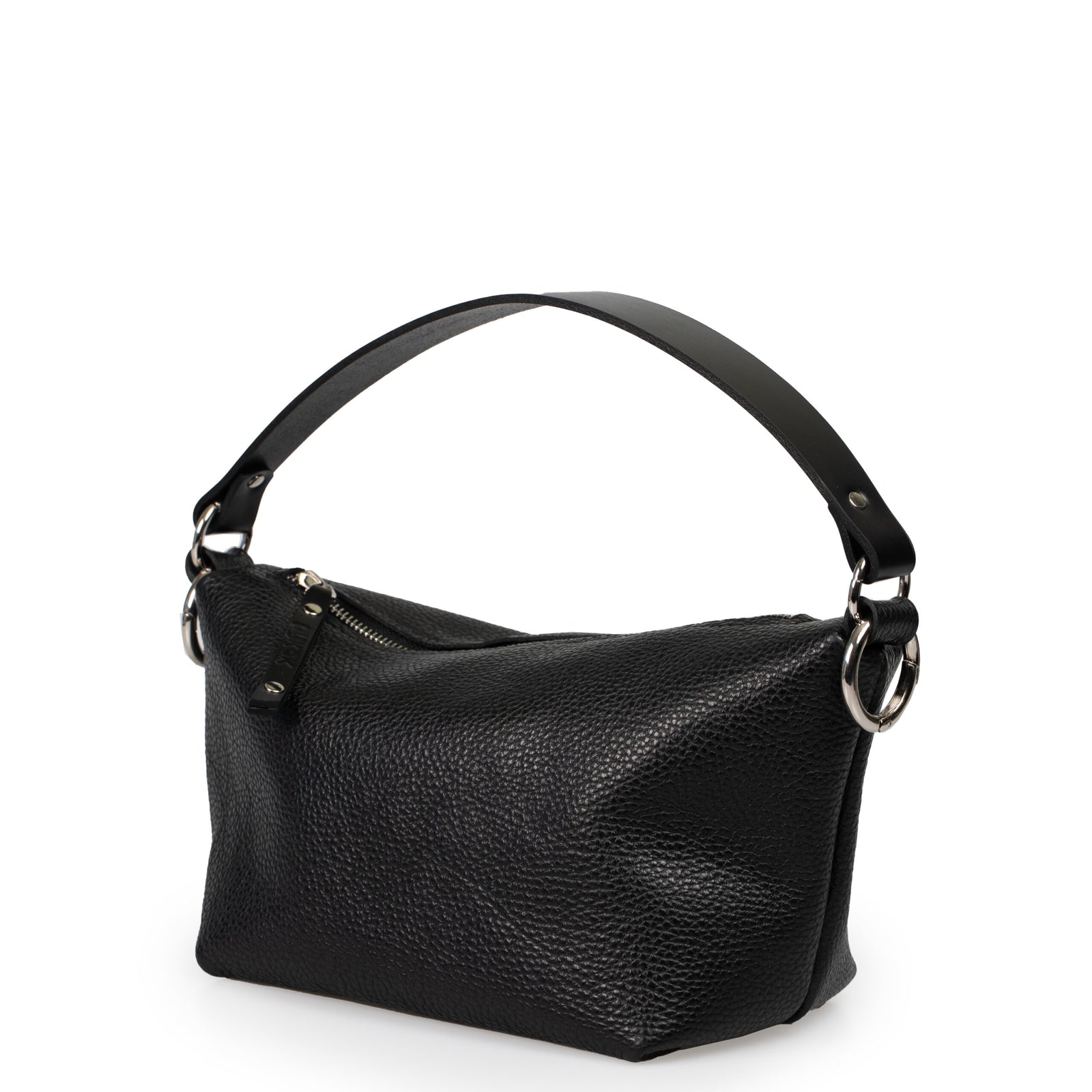 Weiche Leder-Baguette-Handtasche Selena – Produktansicht 4