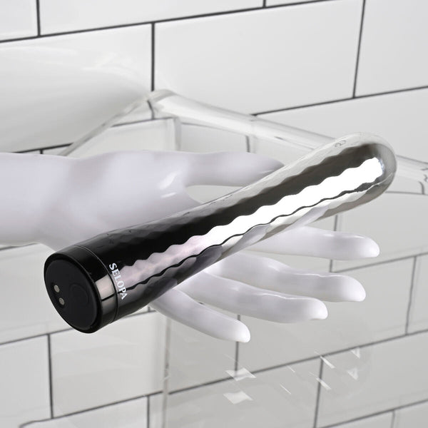 Selopa Kugelvibrator Silberfarben – Wasserfest & Aufladbar - Erotik Shop