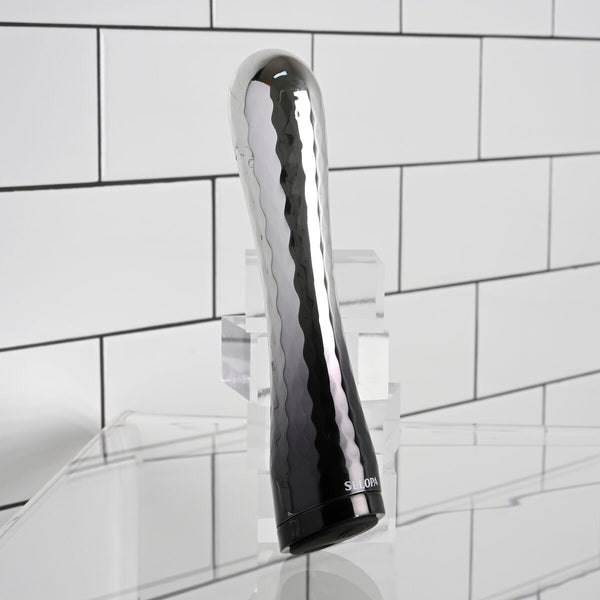 Selopa Kugelvibrator Silberfarben – Wasserfest & Aufladbar - Erotik Shop