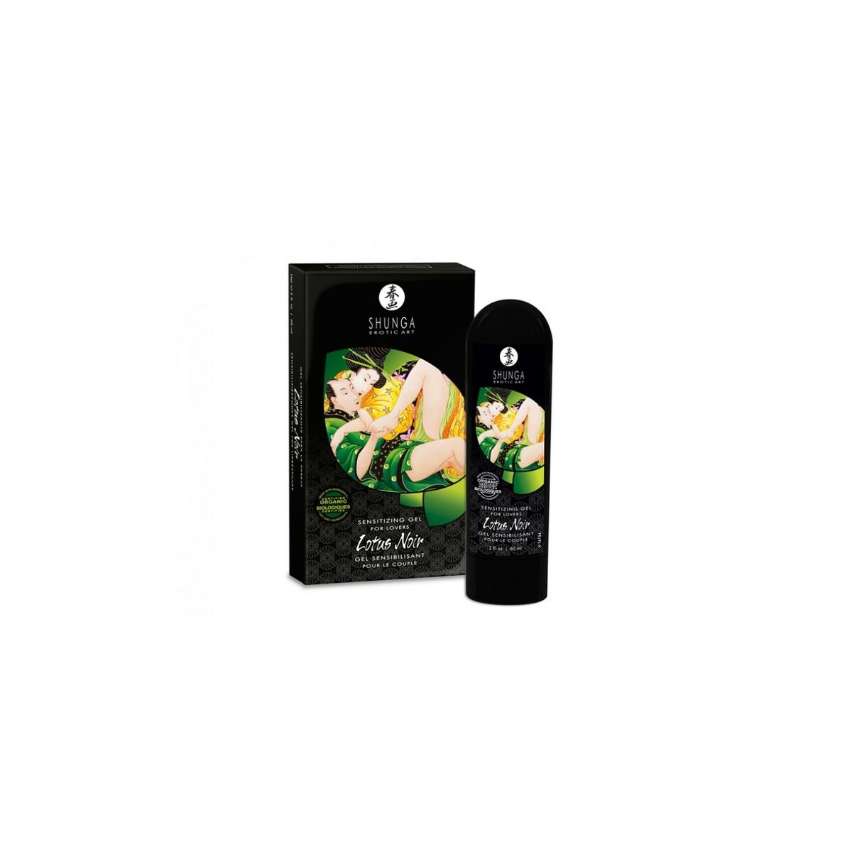 Sensibilisierendes Gel Shunga Lotus Noir 60 ml - Sex & Sinnlichkeit