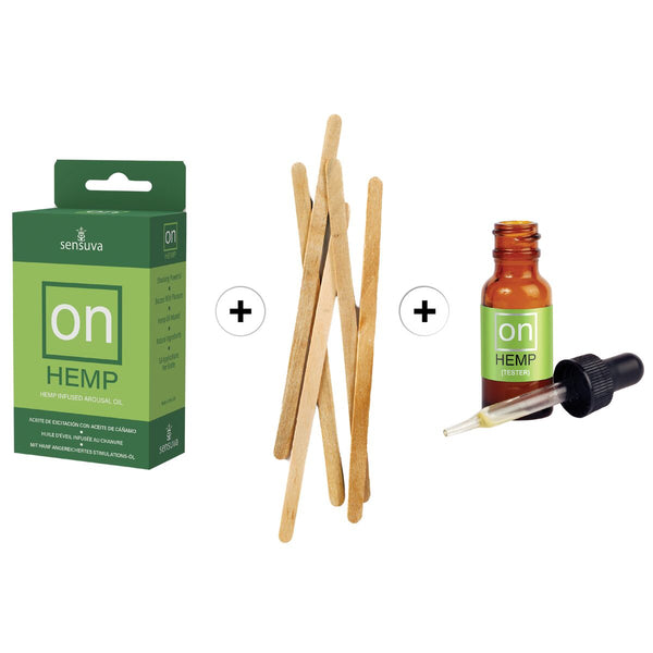 Sensuva Hemp Stimulierendes Öl – Vegan Glutenfrei 5 ml - Neuheiten