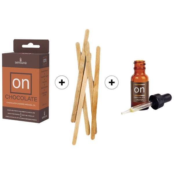 Sensuva Stimulierendes Öl Schokolade - Vegan Glutenfrei - Neuheiten