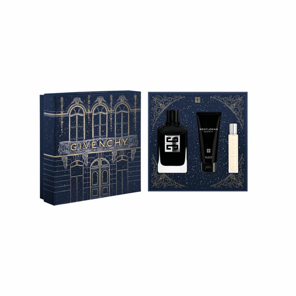 Set mit Damenparfüm Givenchy GENTLEMAN SOCIETY 3 Stücke - Schönheit Parfums und Duftwasser
