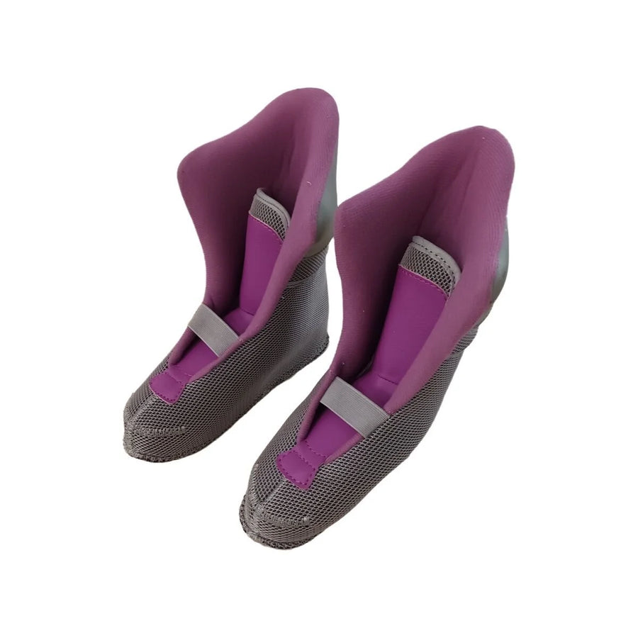 SFR Quad-Skate-Innenschuh Grau/Rosa – Größe 34