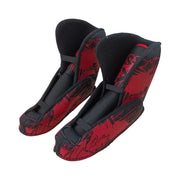 SFR Quad-Skate-Innenschuh Schwarz/Rot – Größe 35,5–39