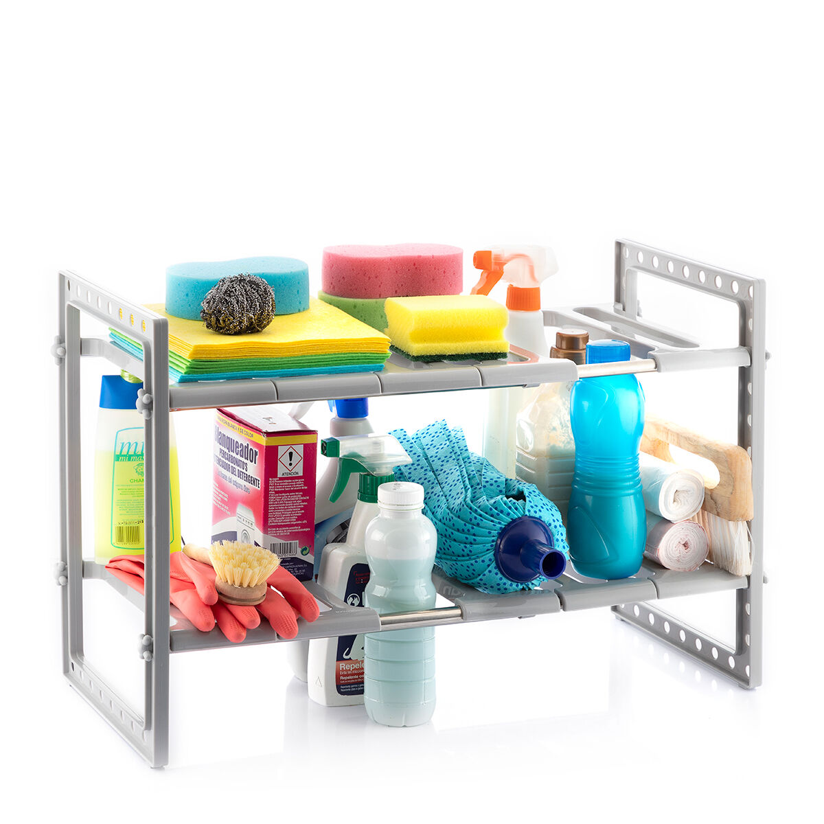Shibblek Ausziehbares Regal – Multifunktionales Design