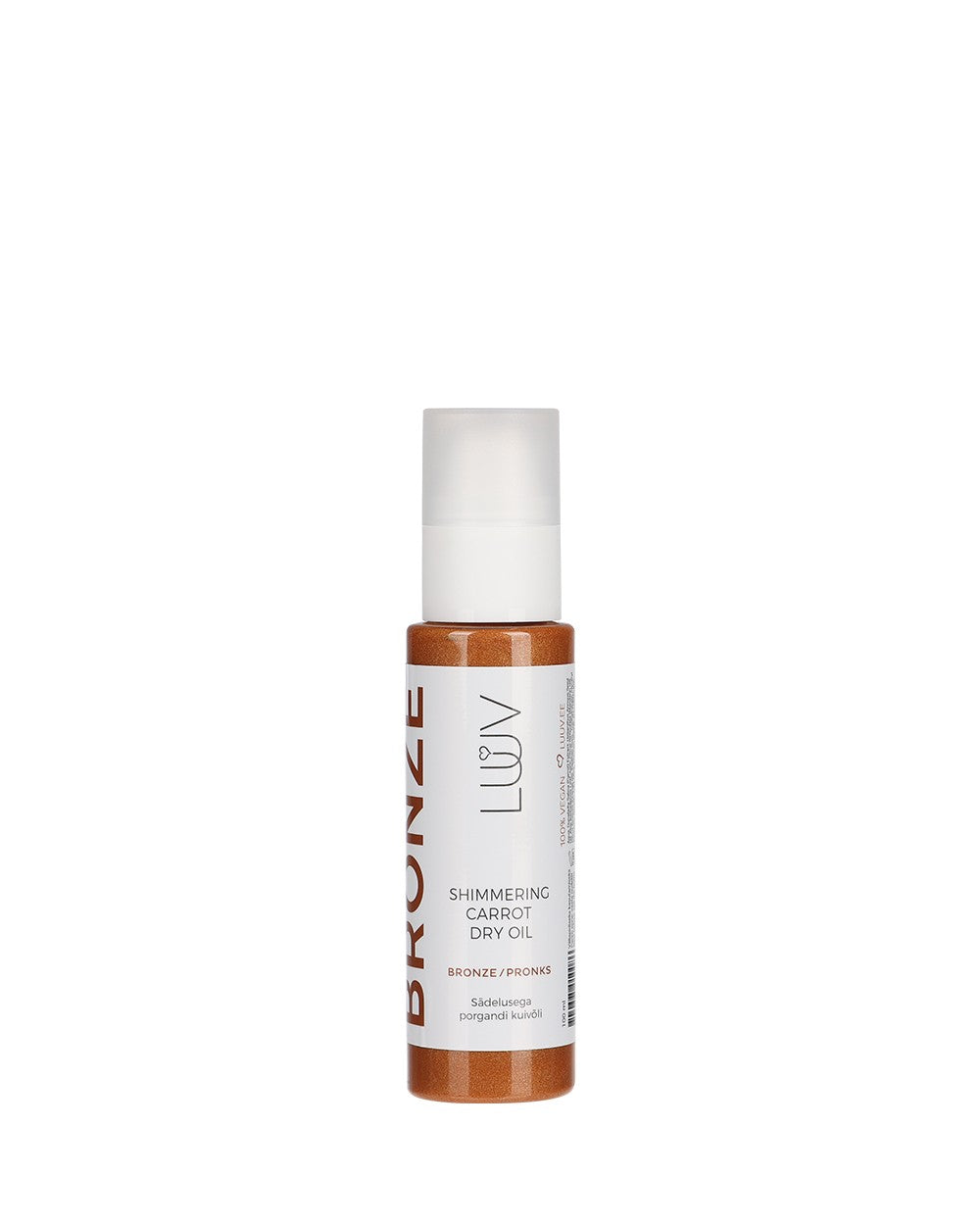 Schimmerndes Karotten-Trockenöl Bronze, 150 ml – Detailansicht 3