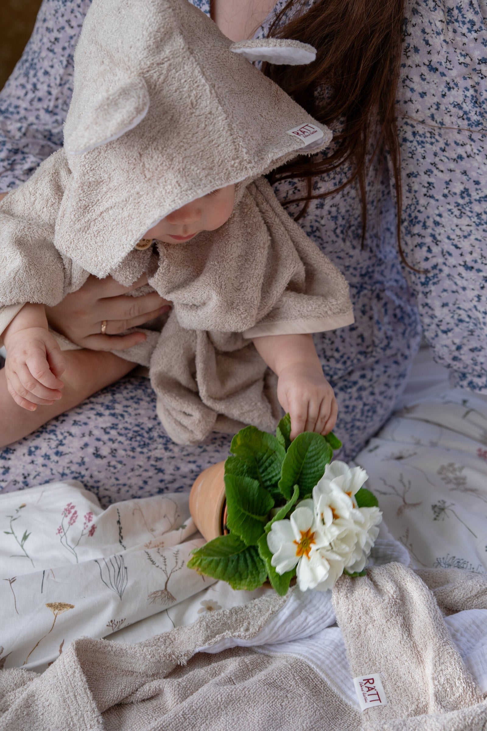 Kurzarm-Poncho TEDDY für Kleinkinder, Größe 82/86-116 – Produktansicht 4