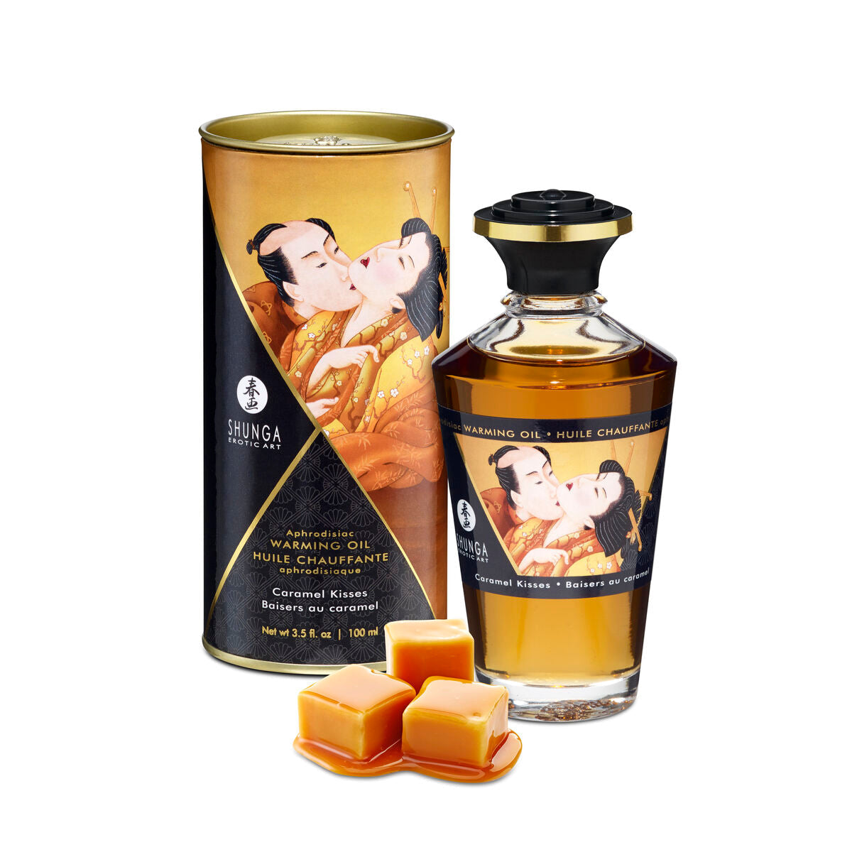 Shunga Caramel Kisses Karamell Massageöl 100ml - Neuheiten