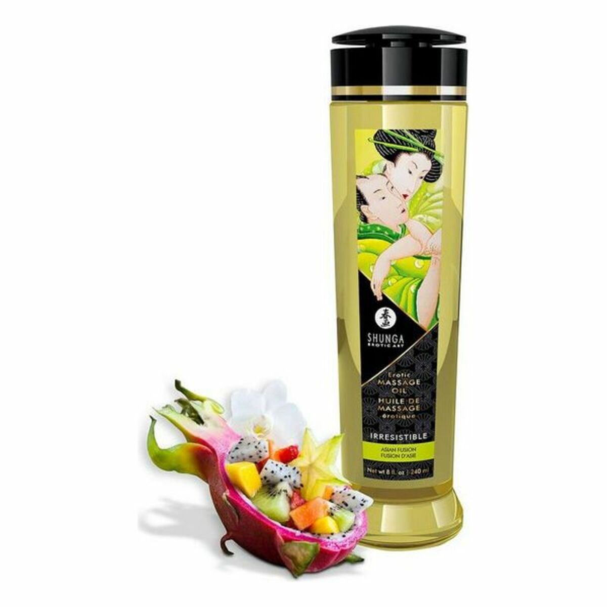 Shunga Massageöl Asian Fusion – Sinnlich und Entspannend