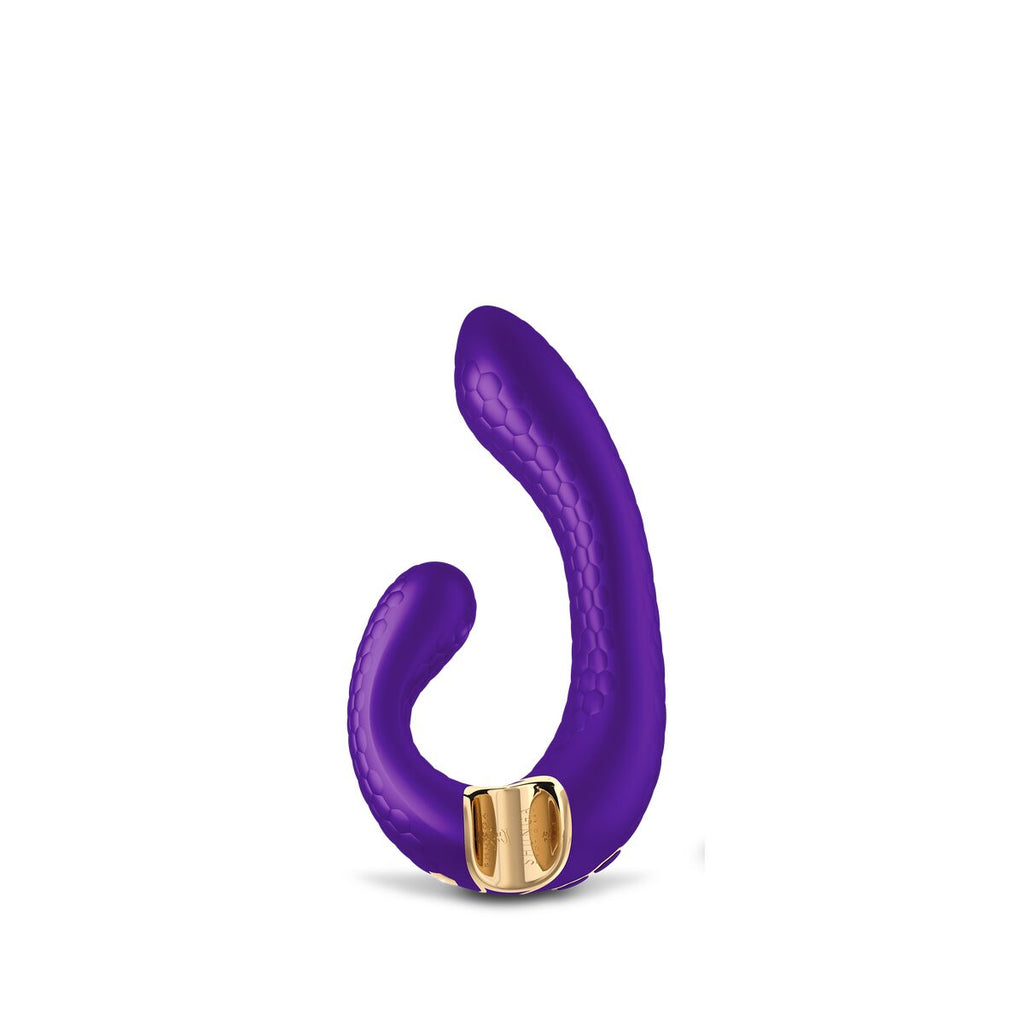 Shunga Miyo Lila - Dual Stimmulationsvibrator aus Silikon