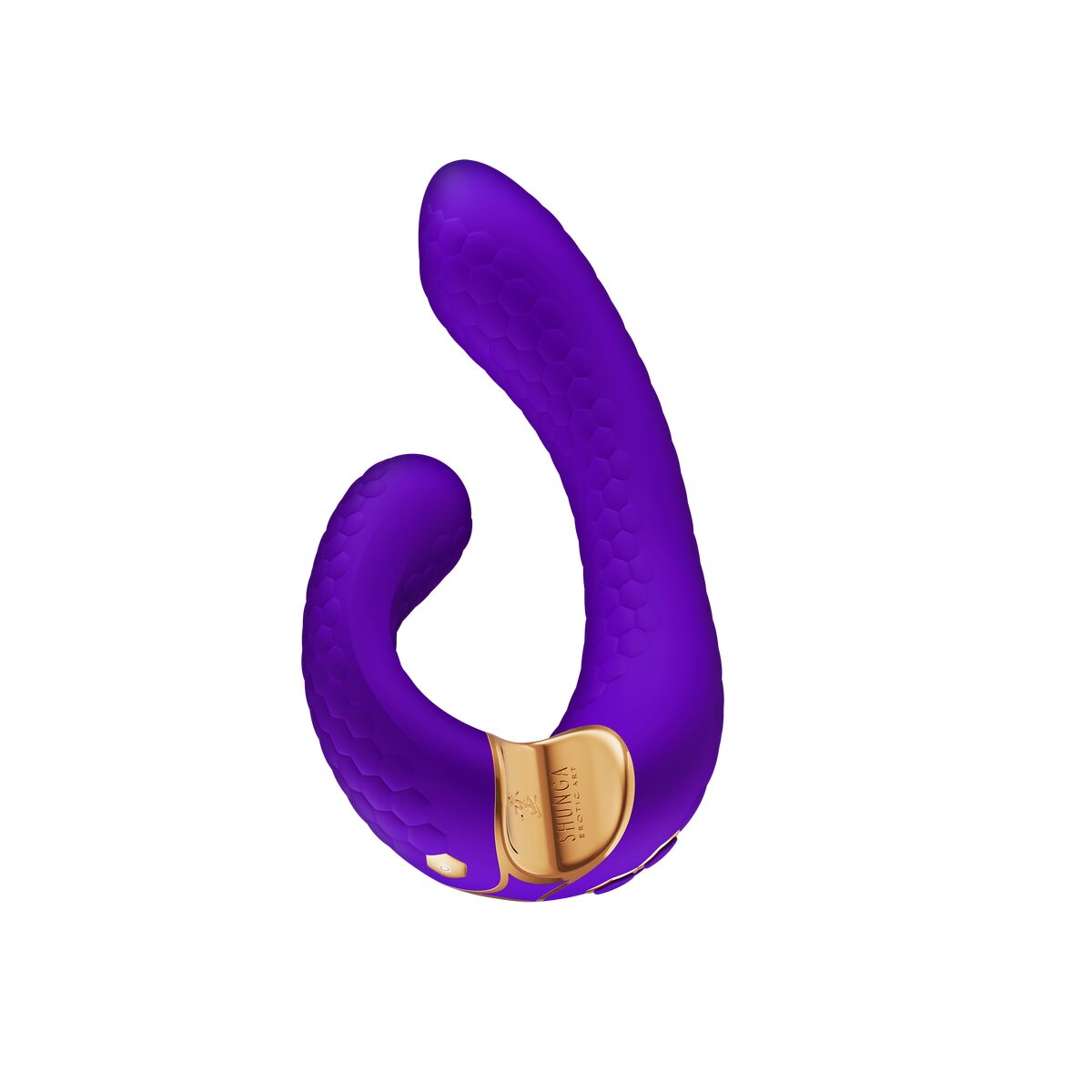 Shunga Miyo Lila - Dual Stimmulationsvibrator aus Silikon