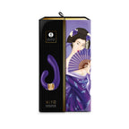 Shunga Miyo Lila - Dual Stimmulationsvibrator aus Silikon