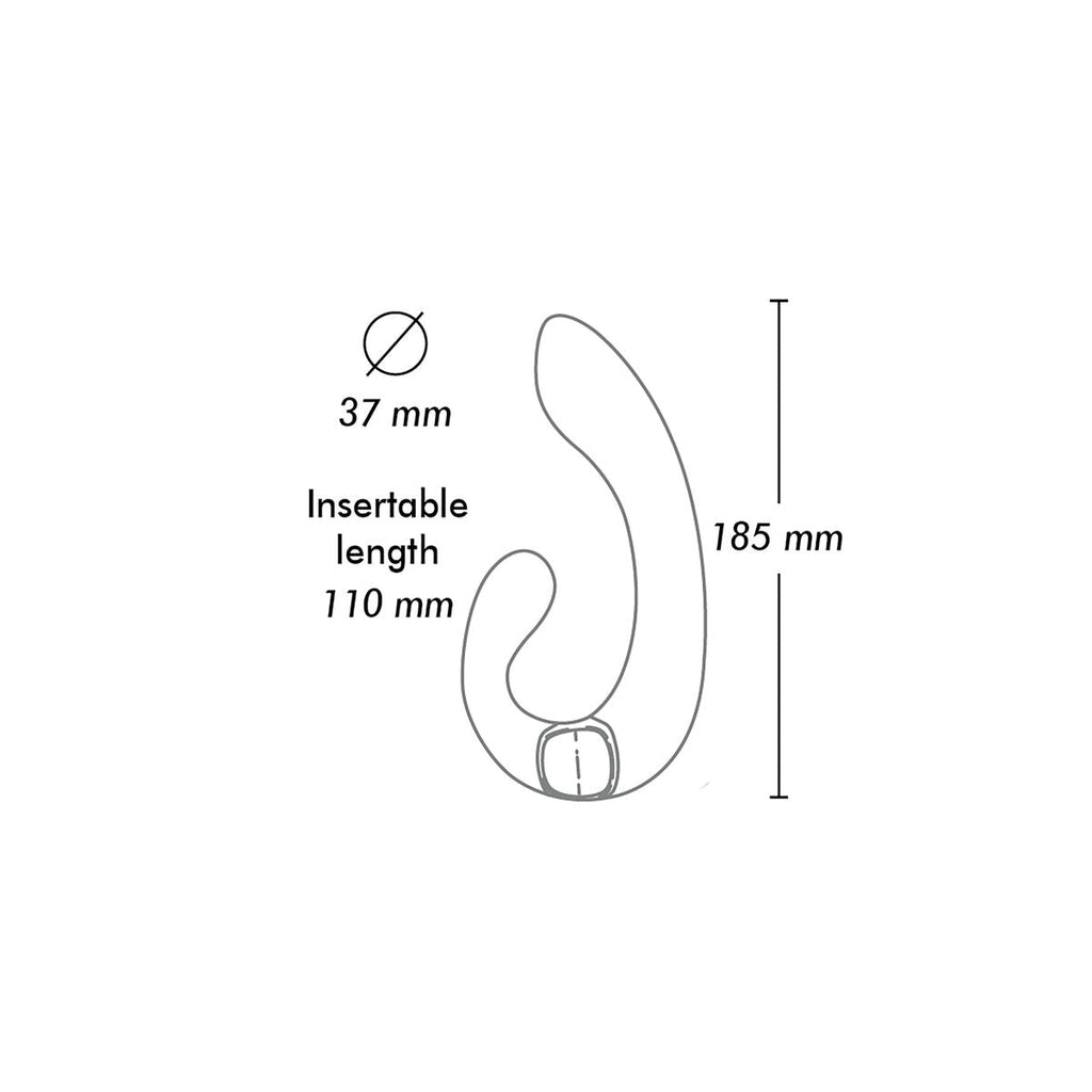 Shunga Miyo Rosa Dual Stimulationsvibrator kaufen