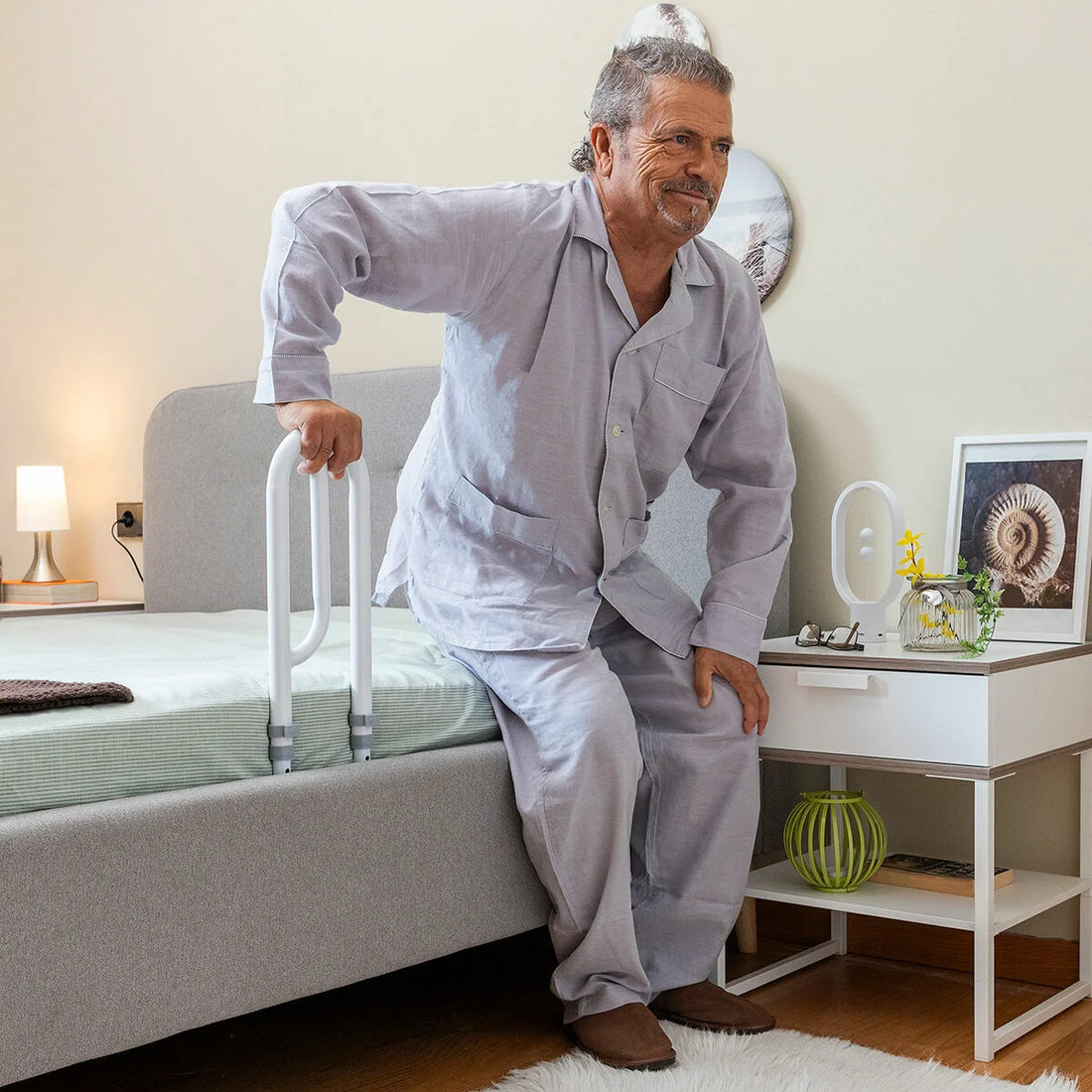Beddaid Bett-Aufstehhilfe – höhenverstellbar – Detailansicht 2