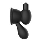 Silikon-Massagevorrichtung – Schwarz 5 cm - Erotik Shop