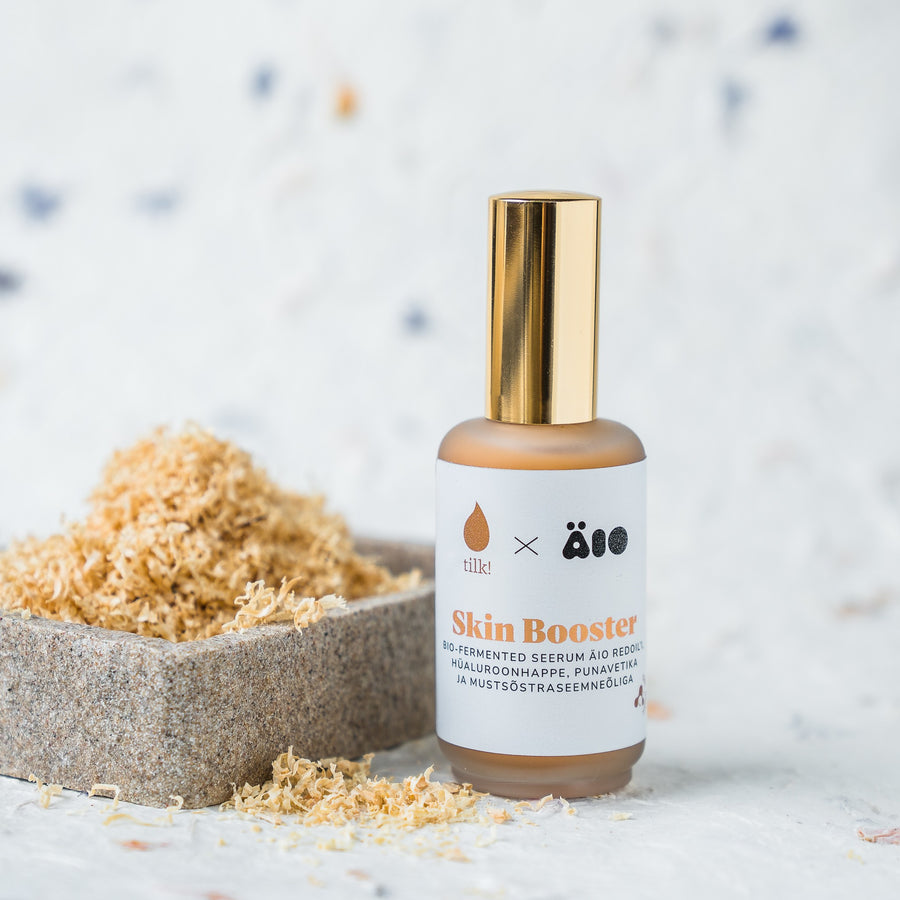Biofermentiertes Skin-Booster-Serum mit Äio RedOil und Hyaluronsäure