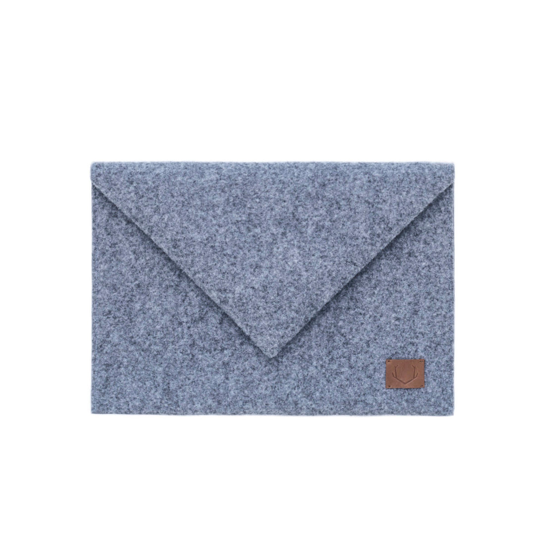 Clutch und Laptoptasche Skive – Grau – Detailansicht 2