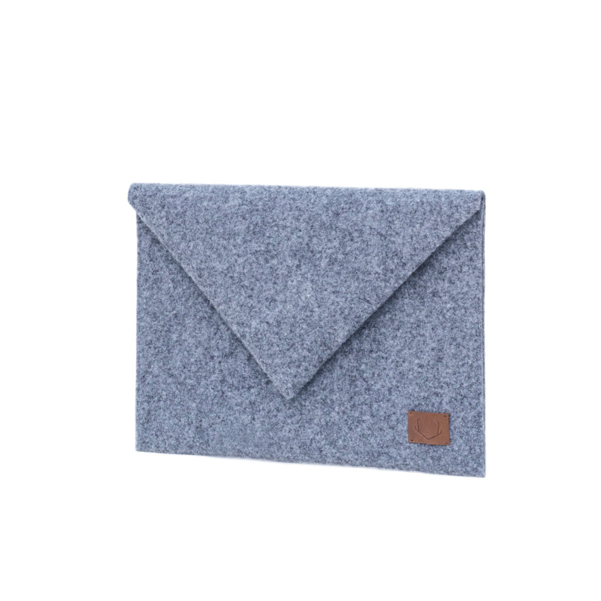Clutch und Laptoptasche Skive – Grau – Produktansicht 2