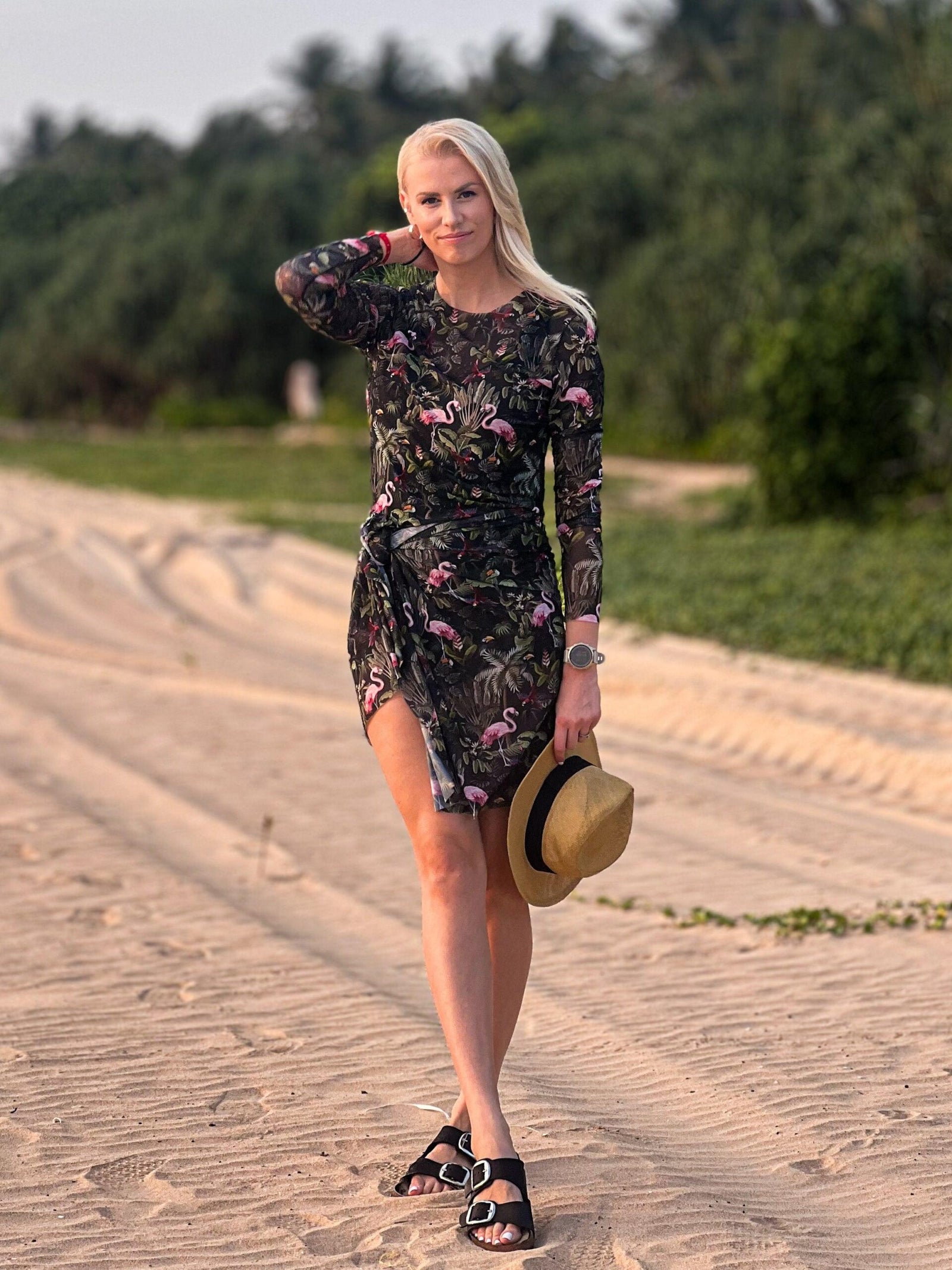 Durchbräunender Sarong Eeva Tropics – Produktansicht 2