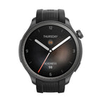 Schwarz Smartwatch Amazfit Balance mit digitalem Display für Gesundheit und Stil