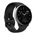 Schwarze Smartwatch Amazfit Balance Schwarz mit rundem Zifferblatt für Gesundheit und Stil