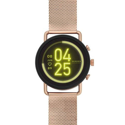 Rose Gold Smartwatch Skagen Gen 5 mit digitalem Display und elegantem Design