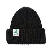 Grobstrick – Beanie Snufkin – Schwarz