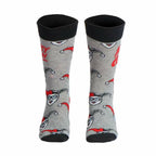 Socken Batman Harley Quinn Grau 36 43 - Mode & Accessoires