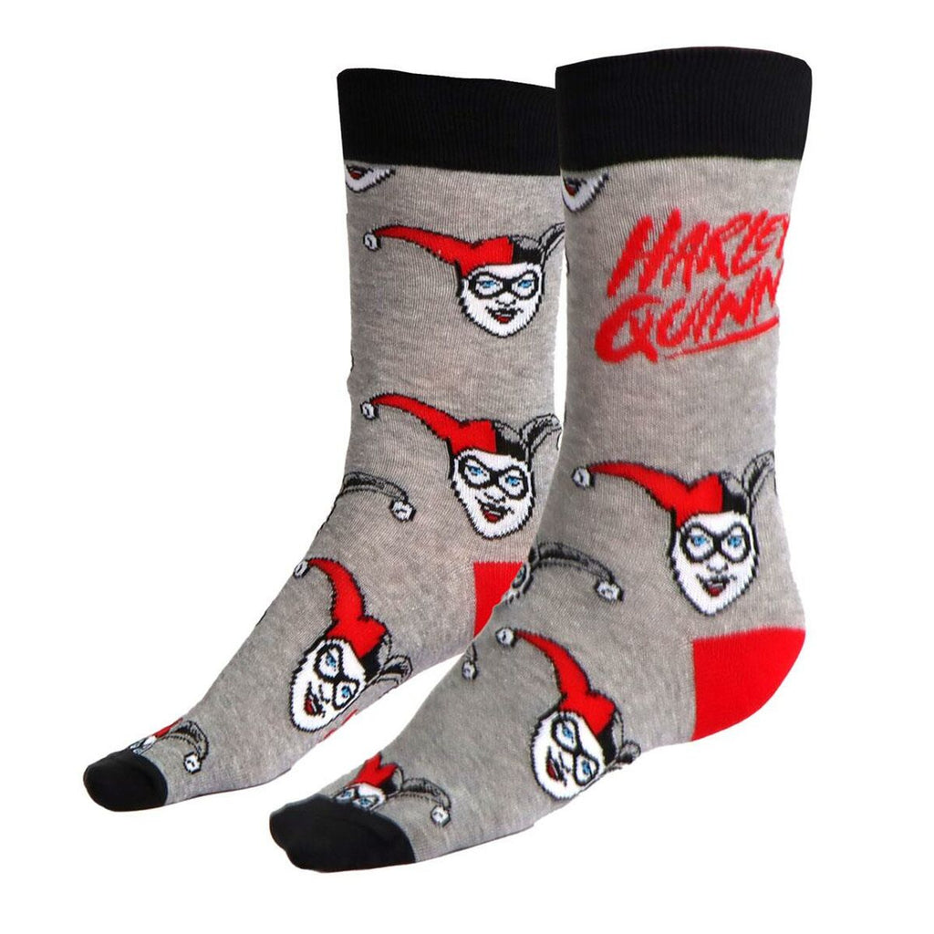 Socken Batman Harley Quinn Grau 36 43 - Mode & Accessoires