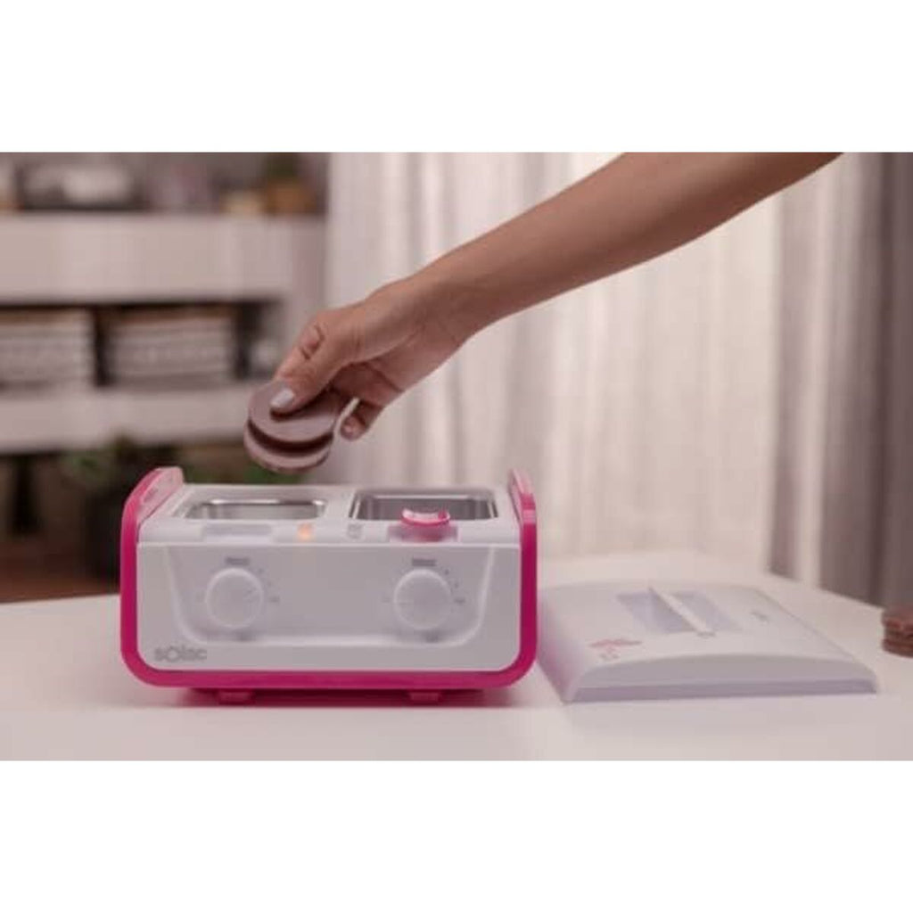 Solac Wachserhitzer S90302700 325W in Weiß/Rosa/Schwarz - Neuheiten