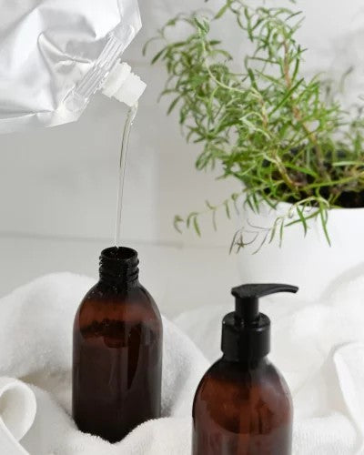 Zitronengras-Dusch- und Handwaschgel, Nachfüllpackung 1000 ml – Detailansicht 1