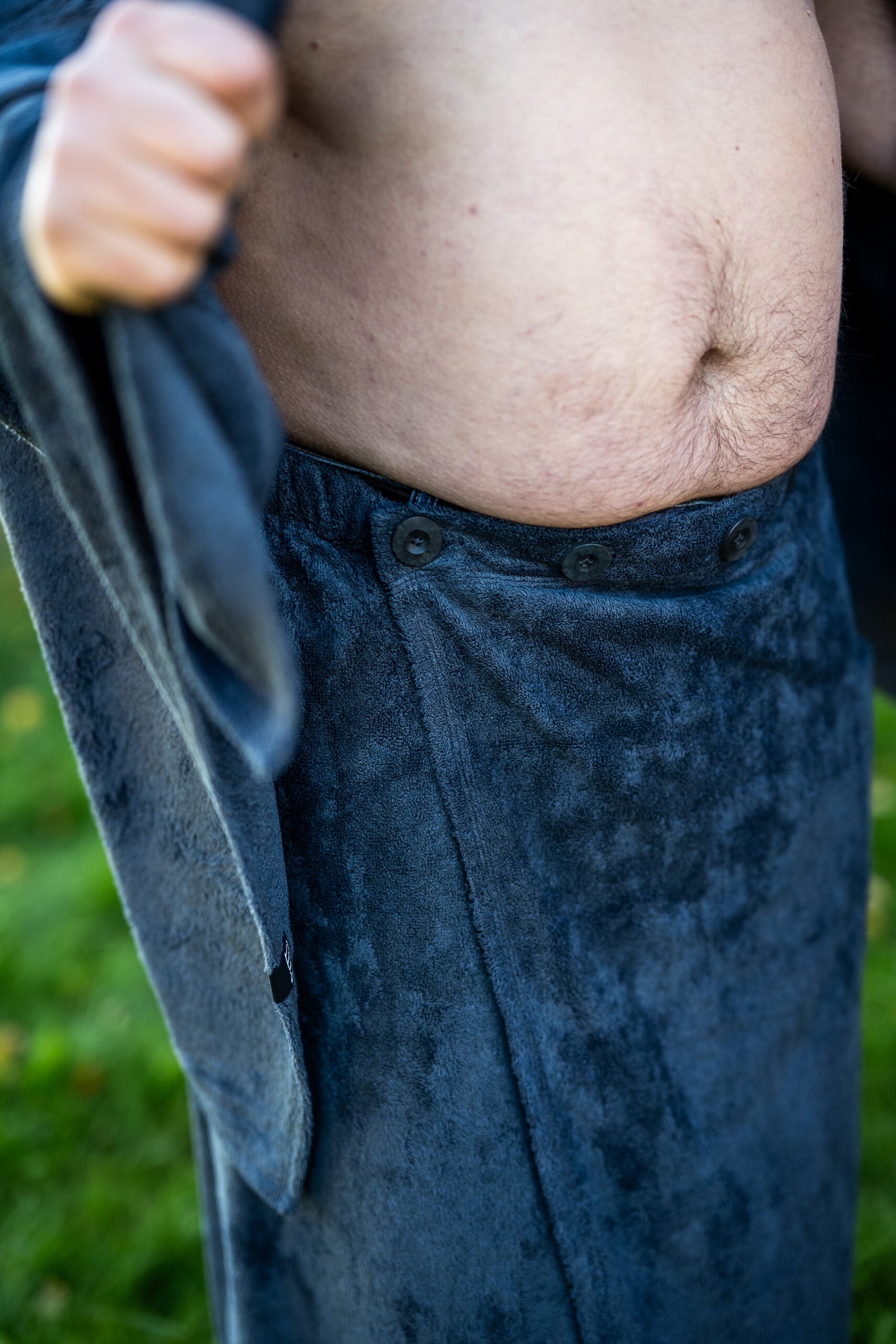 Spa – Wickeltuch für Herren-Bambus-Frottee – Produktansicht 3