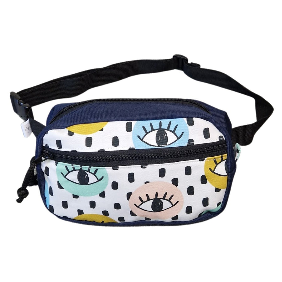 Geräumige wasserabweisende Bauchtasche – All Seeing Eyes