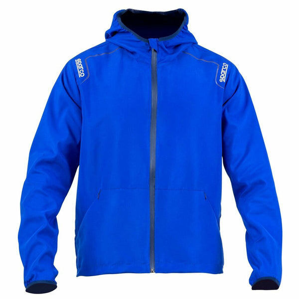 Sparco Windjacke Blau L – Sportlich und Wasserresistent - Mode & Accessoires