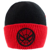 Spider-Man Emblem Beanie – Schwarz