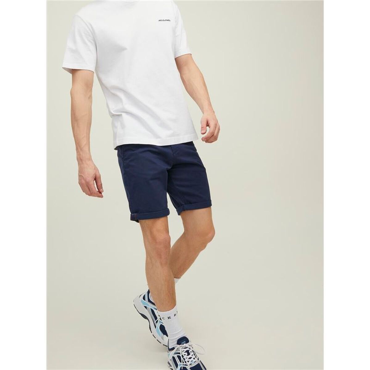 Sport Shorts Jack Jones Bowie Solid Herren Blau - & Freizeit