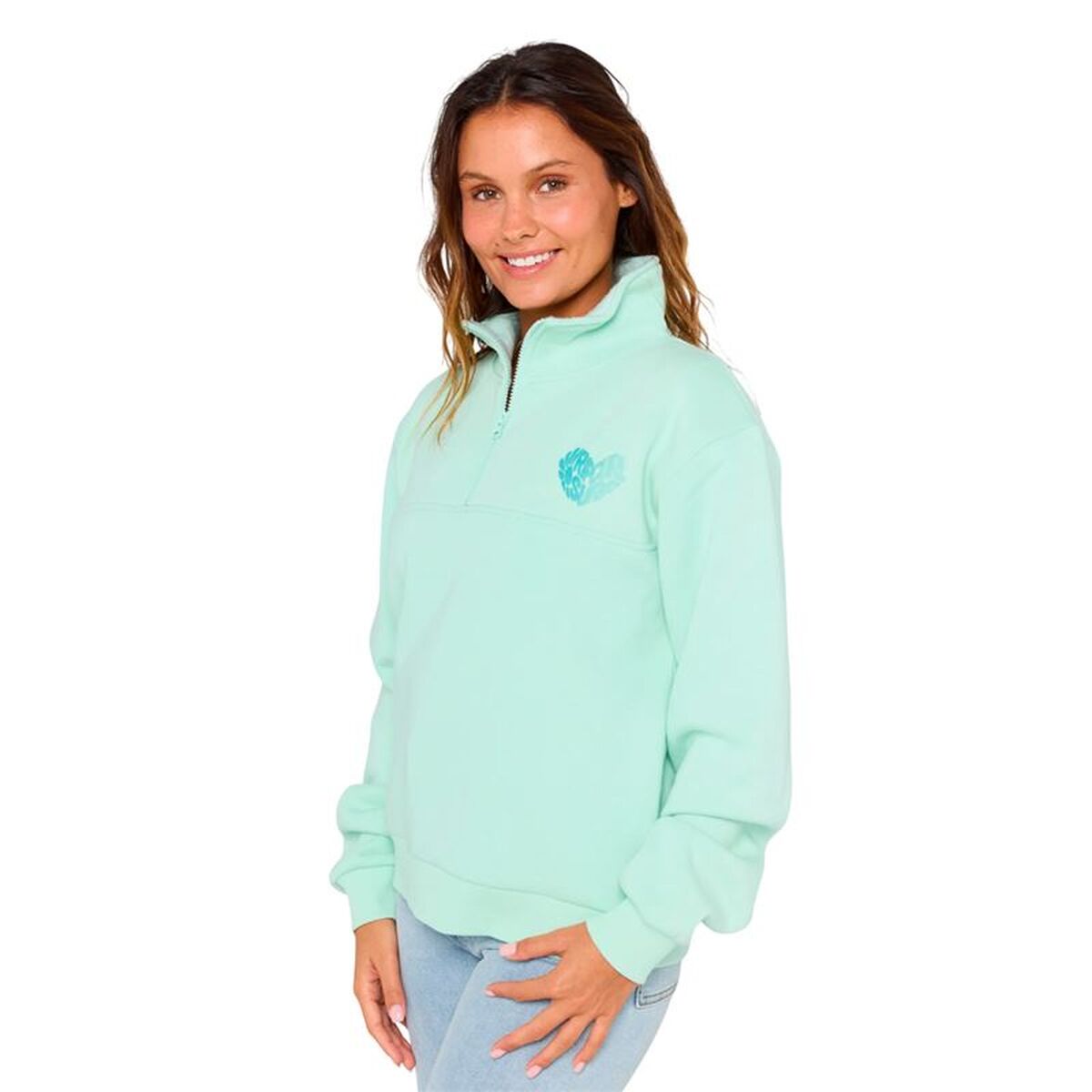 Sportjacke Frauen Rip Curl Half Zip Fleece