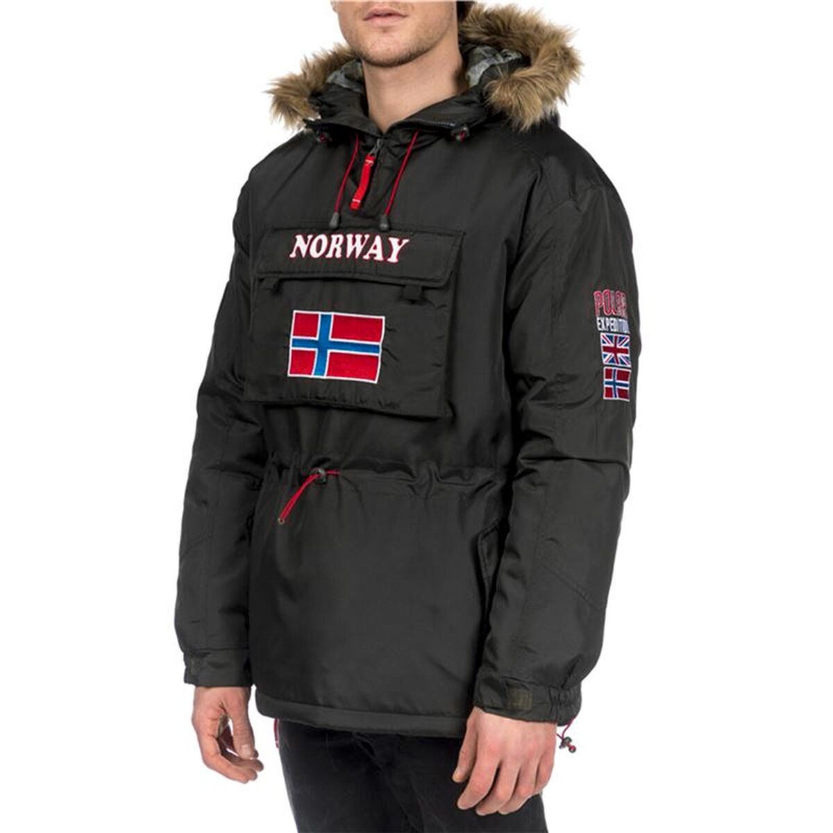 Sportjacke für Herren Alphaventure A9210409 Schwarz - Sport & Freizeit