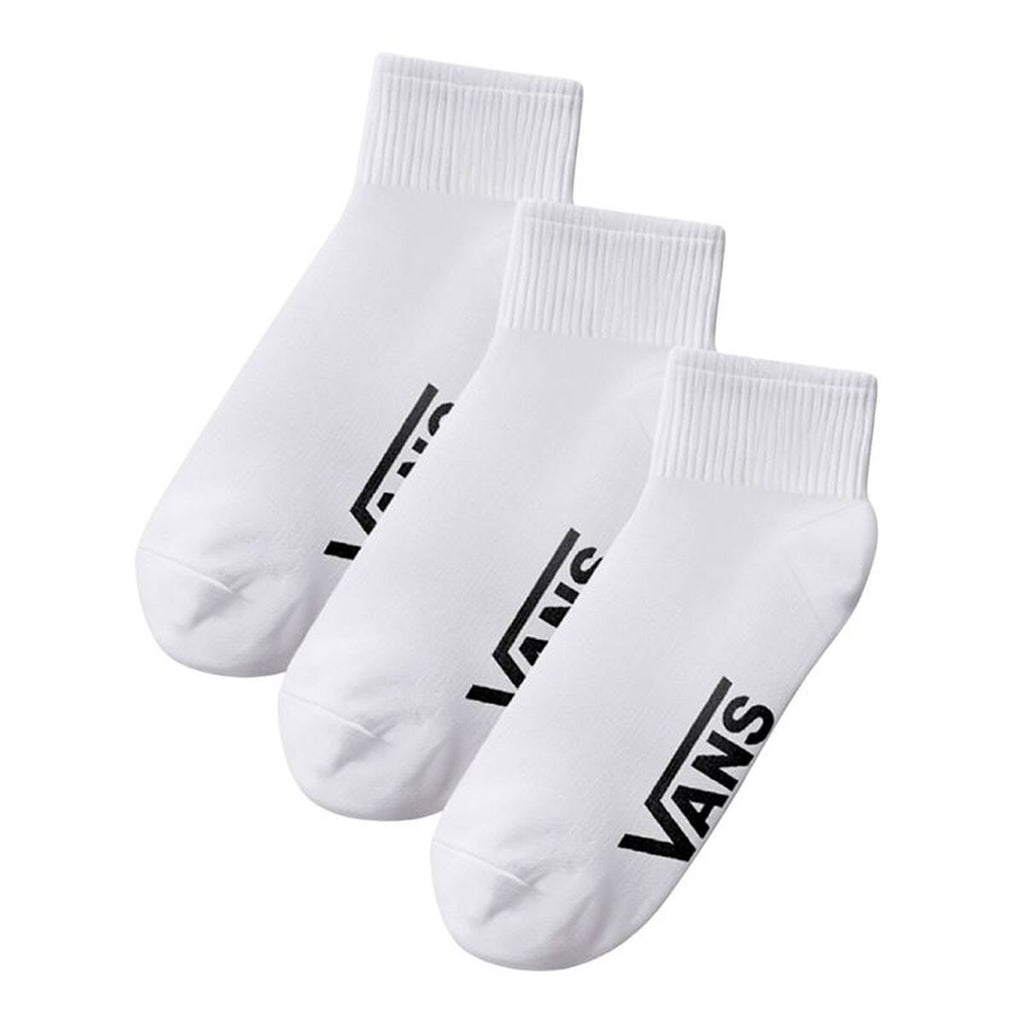 Sportsocken Vans Classic Quarter Crew Weiß 3er Pack