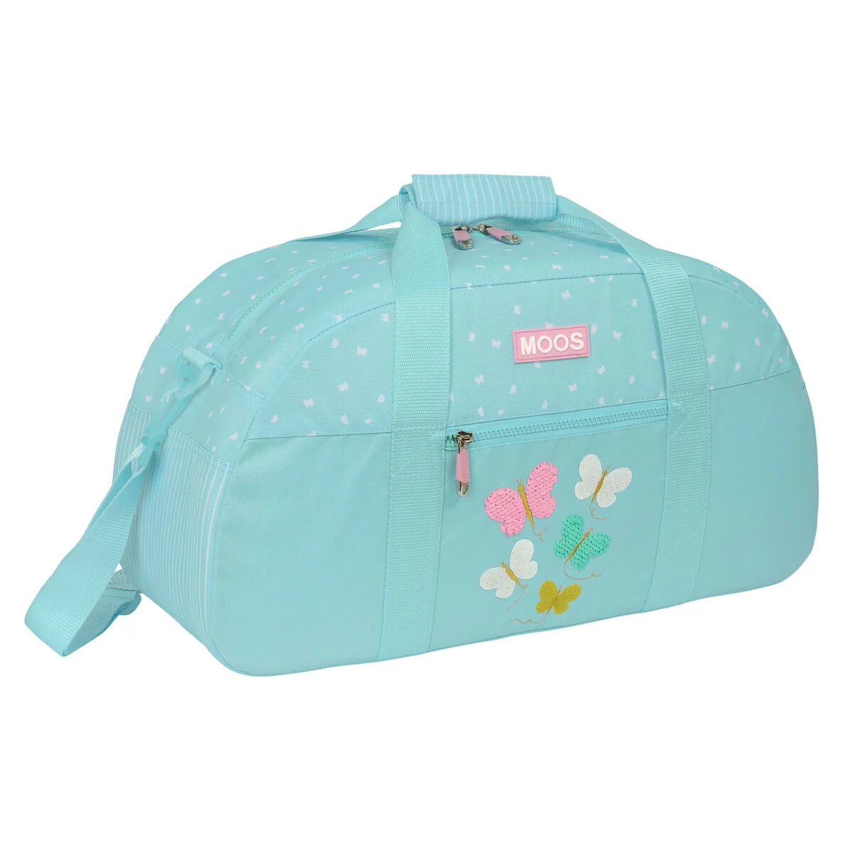 Moos Butterflies Sporttasche Hellblau 50 cm