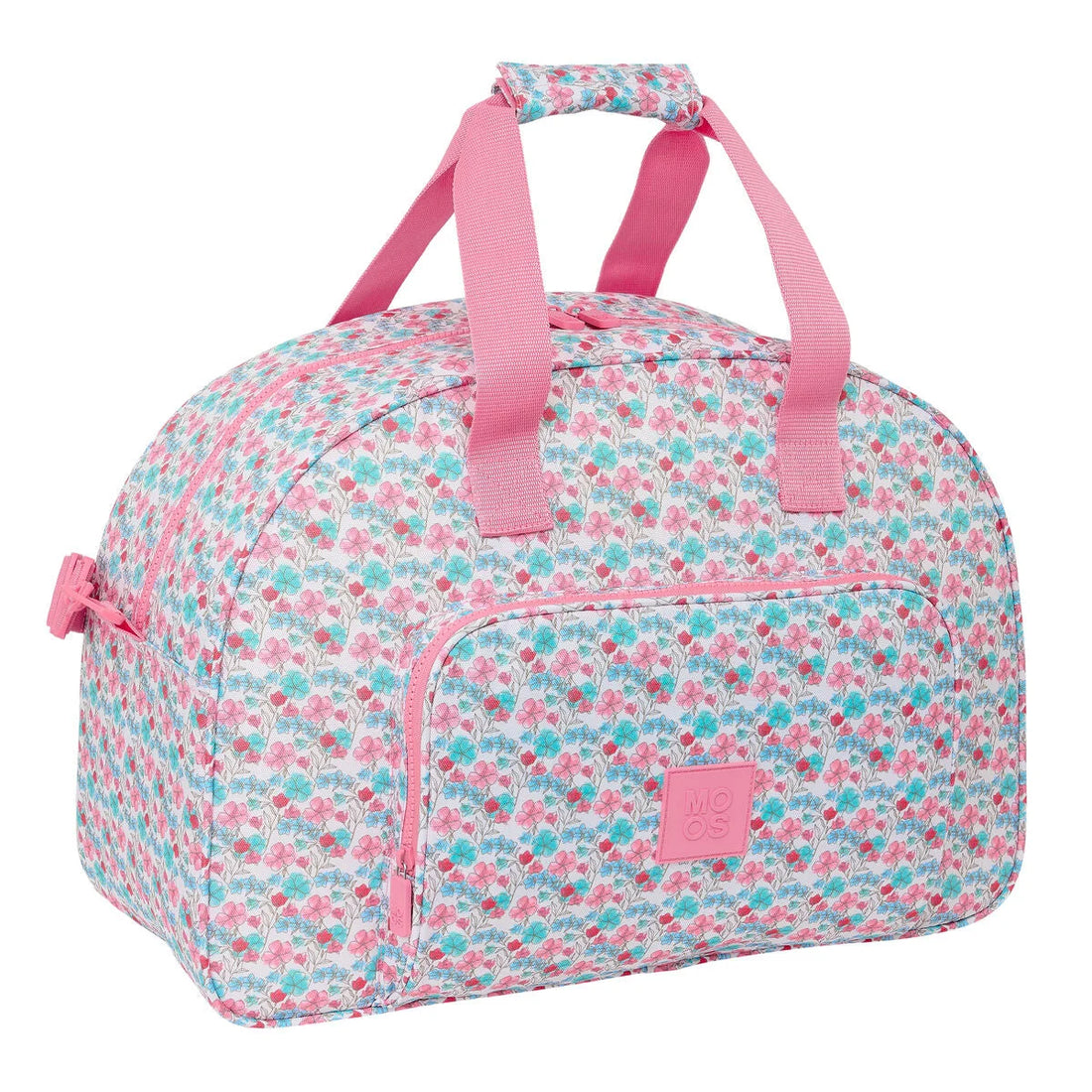 Sporttasche Moos Flores Bunt 48 x 33 x 21 cm – Detailansicht 1
