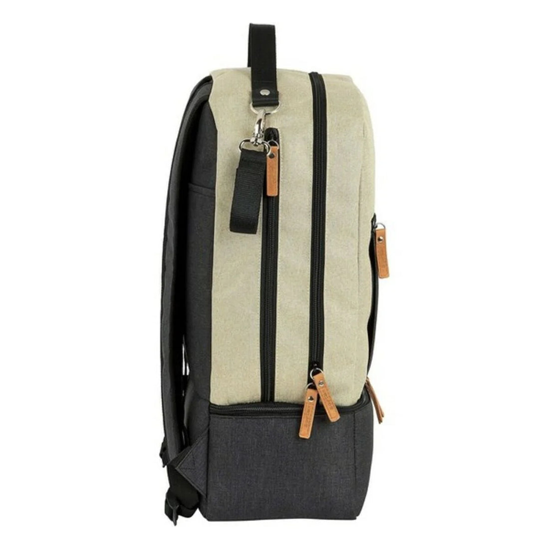Sporttasche mit Schuhhalterung Safta M883 Beige Dunkelgrau 15 L – Detailansicht 2