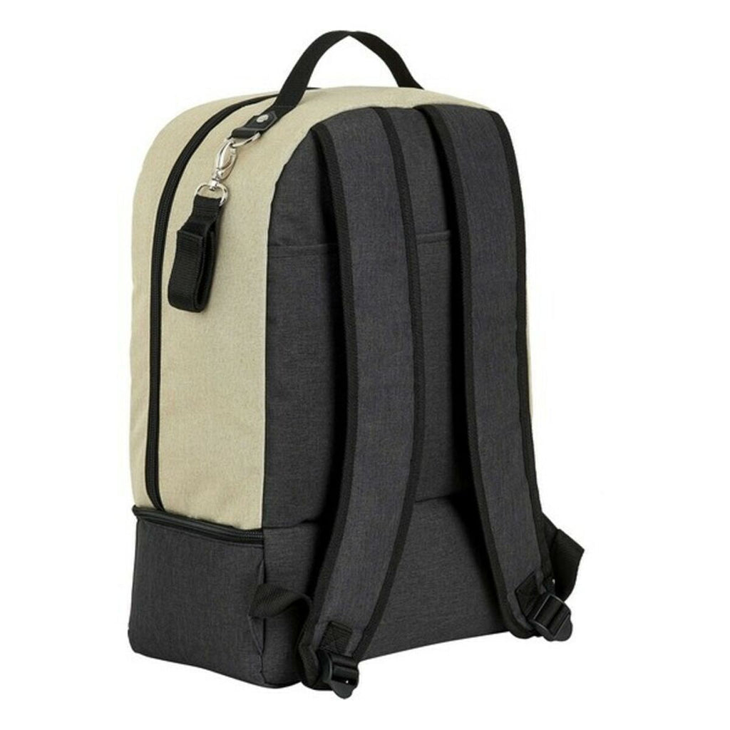 Sporttasche Schuhhalterung Safta M883 Beige Dunkelgrau